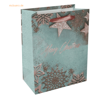 5 x Sigel Geschenktasche Small 180x230x100mm Glamorous Christmas 5 x Sigel Geschenktasche Small 180x230x100mm Glamorous Christmas