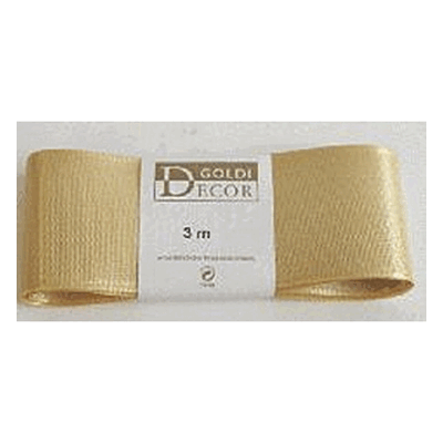 10 x Goldina Basic Taftband - 40 mm x 3 m gold. 10 x Goldina Basic Taftband - 40 mm x 3 m gold.