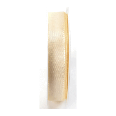 Goldina Basic Taftband - 15 mm x 50 m creme. Goldina Basic Taftband - 15 mm x 50 m creme.