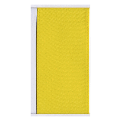 Goldina Doppelsatinband - 3 mm x 50 m gelb. Goldina Doppelsatinband - 3 mm x 50 m gelb.