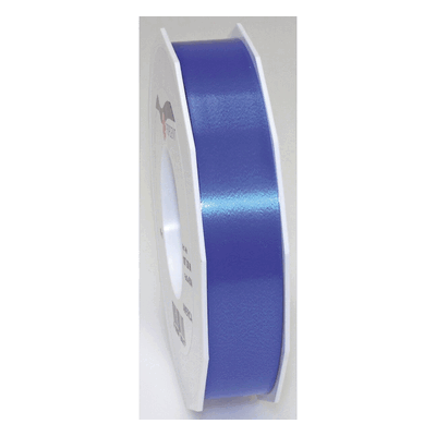 PRÄSENT Ringelband Polyspleissband - 25 mm x 91m blau. PRÄSENT Ringelband Polyspleissband - 25 mm x 91m blau.