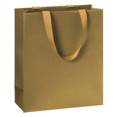 6 x Stewo Geschenktragetasche One Colour - 18 x 21 x 8 cm gold. 6 x Stewo Geschenktragetasche One Colour - 18 x 21 x 8 cm gold.