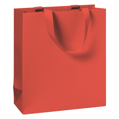 6 x Stewo Geschenktragetasche One Colour - 18 x 21 x 8 cm rot. 6 x Stewo Geschenktragetasche One Colour - 18 x 21 x 8 cm rot.