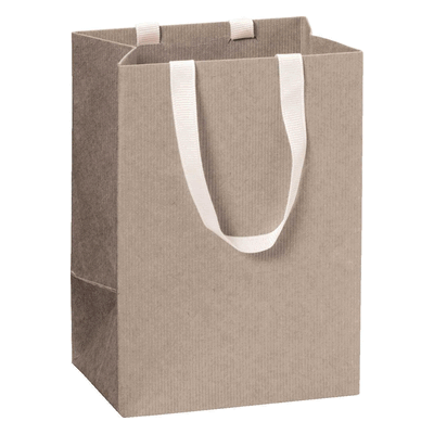 6 x Stewo Geschenktragetasche One Colour - 10 x 14 x 8 cm hellgrau. 6 x Stewo Geschenktragetasche One Colour - 10 x 14 x 8 cm hellgrau.