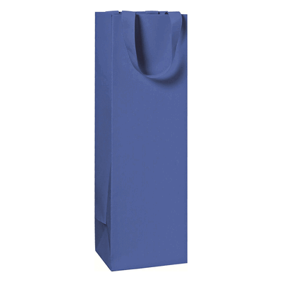 6 x Stewo Flaschentragetasche One Colour - 11 x 36 x 10,5 cm dunkelbla 6 x Stewo Flaschentragetasche One Colour - 11 x 36 x 10,5 cm dunkelbla