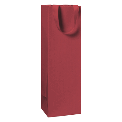 6 x Stewo Flaschentragetasche One Colour - 11 x 36 x 10,5 cm dunkelrot 6 x Stewo Flaschentragetasche One Colour - 11 x 36 x 10,5 cm dunkelrot