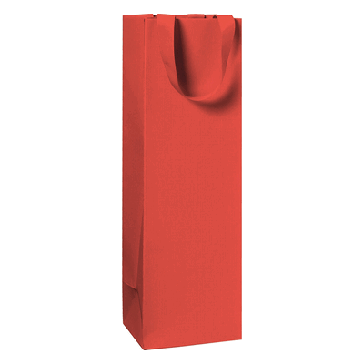 6 x Stewo Flaschentragetasche One Colour - 11 x 36 x 10,5 cm rot. 6 x Stewo Flaschentragetasche One Colour - 11 x 36 x 10,5 cm rot.
