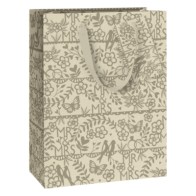 6 x Stewo Geschenktragetasche Hochzeit Anouk - 23 x 30 x 13 cm Zuckerr 6 x Stewo Geschenktragetasche Hochzeit Anouk - 23 x 30 x 13 cm Zuckerr