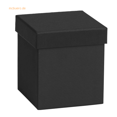 6 x Stewo Geschenkbox 11x11x12cm One Colour schwarz 6 x Stewo Geschenkbox 11x11x12cm One Colour schwarz