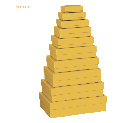 Stewo Geschenkbox One Colour VE=10 Stück Größen sortiert orange dunkel Stewo Geschenkbox One Colour VE=10 Stück Größen sortiert orange dunkel
