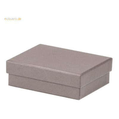 3 x Rössler Geschenkverpackung Boxline 96x128x40mm Taupe 3 x Rössler Geschenkverpackung Boxline 96x128x40mm Taupe