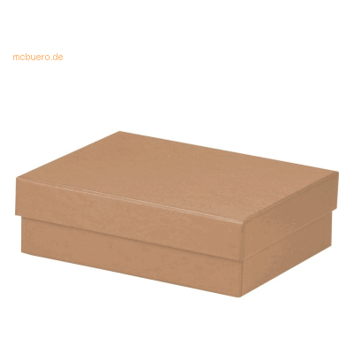 3 x Rössler Geschenkverpackung Boxline 140x190x60mm Kraft 3 x Rössler Geschenkverpackung Boxline 140x190x60mm Kraft