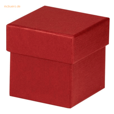 Rössler Boxline Rot 65x65x65 mm Geschenkbox Rössler Boxline Rot 65x65x65 mm Geschenkbox