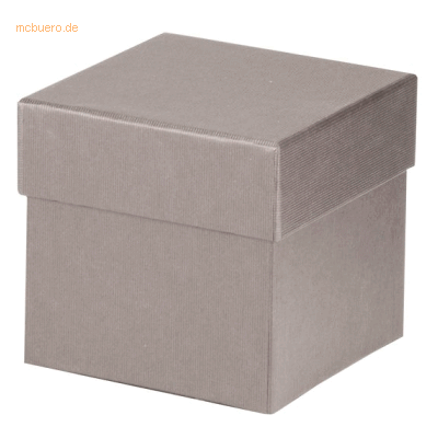 Rössler - Boxline 105x105x105mm - Taupe - Geschenkbox Rössler - Boxline 105x105x105mm - Taupe - Geschenkbox