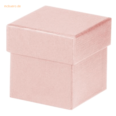 4 x Rössler Geschenkverpackung Boxline 65x65x65mm Powder 4 x Rössler Geschenkverpackung Boxline 65x65x65mm Powder