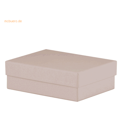 3 x Rössler Geschenkbox 140x190x60mm taupe metallic 3 x Rössler Geschenkbox 140x190x60mm taupe metallic