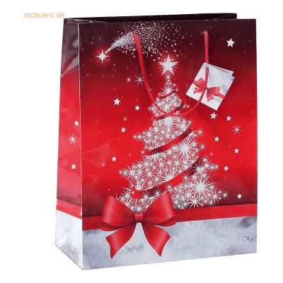 5 x Sigel Geschenktasche Sparkling Tree 26x33x12cm 5 x Sigel Geschenktasche Sparkling Tree 26x33x12cm