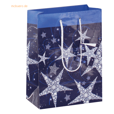 5 x Sigel Geschenktasche Shining Stars 17x23x9cm 5 x Sigel Geschenktasche Shining Stars 17x23x9cm