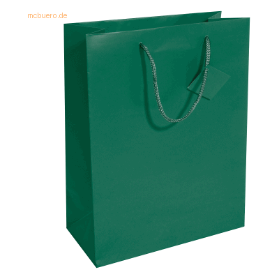 5 x Sigel Geschenktasche Large opalgrün 260x330x120mm 5 x Sigel Geschenktasche Large opalgrün 260x330x120mm