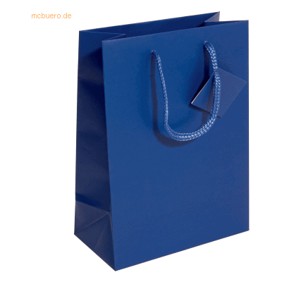 5 x Sigel Geschenktasche Small ultramarinblau 170x230x90mm 5 x Sigel Geschenktasche Small ultramarinblau 170x230x90mm