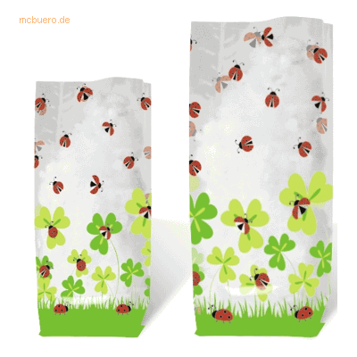 Ludwig Bähr - Geschenk-Bodenbeutel Marienkäfer 14,5x23,5cm - Marienkäfer Ludwig Bähr - Geschenk-Bodenbeutel Marienkäfer 14,5x23,5cm - Marienkäfer