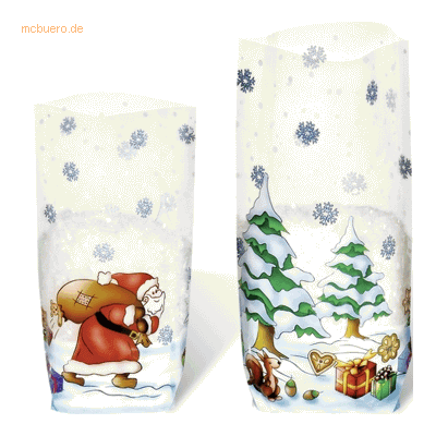 Ludwig Bähr - Bodenbeutel - 11,5x19cm - transparent -Geschenkbeutel Ludwig Bähr - Bodenbeutel - 11,5x19cm - transparent -Geschenkbeutel