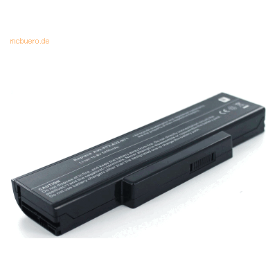 Asus X73SVTY093V - 4400mAh - 10.8V - schwarz - Batterie Asus X73SVTY093V - 4400mAh - 10.8V - schwarz - Batterie