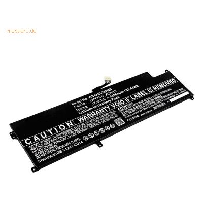 k.A. Akku für Dell WY7CG Li-Ion 7,6 Volt 4200 mAh schwarz k.A. Akku für Dell WY7CG Li-Ion 7,6 Volt 4200 mAh schwarz