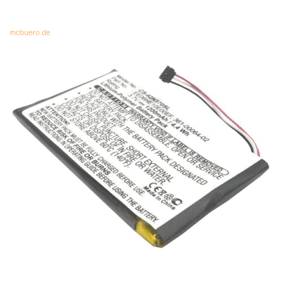 k.A. Akku für Garmin nüvi 3790T Li-Pol 3,7 Volt 1200 mAh schwarz k.A. Akku für Garmin nüvi 3790T Li-Pol 3,7 Volt 1200 mAh schwarz