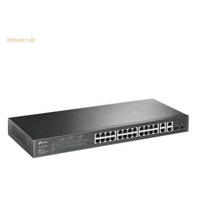 TP-Link Omada SL2428P 24-Port 10/100 + 4-Port Gigabit PoE+ Switch TP-Link Omada SL2428P 24-Port 10/100 + 4-Port Gigabit PoE+ Switch