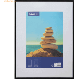 Maul Bilderrahmen Maulart Kunststoff / Kunststoffglas 29,3x39,2cm schw Maul Bilderrahmen Maulart Kunststoff / Kunststoffglas 29,3x39,2cm schw