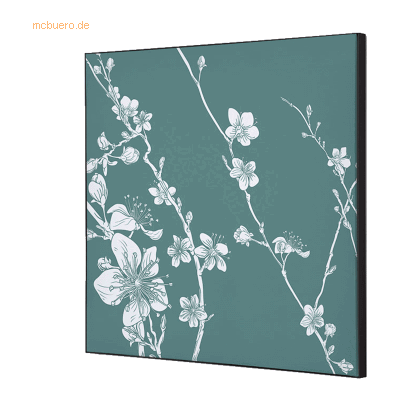 Showdown Wanddekoration Set 40x40cm Kirschblüte grün Showdown Wanddekoration Set 40x40cm Kirschblüte grün