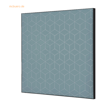 Showdown Wanddekoration Set 40x40cm Hexagon grau Showdown Wanddekoration Set 40x40cm Hexagon grau