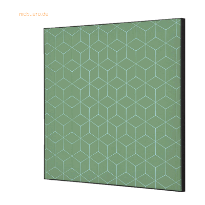 Showdown Wanddekoration Set 40x40cm Hexagon grün Showdown Wanddekoration Set 40x40cm Hexagon grün