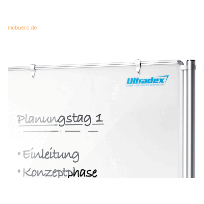 Ultradex Flipchart-Blockhalter für Aluminium-Rahmen Ultradex Flipchart-Blockhalter für Aluminium-Rahmen