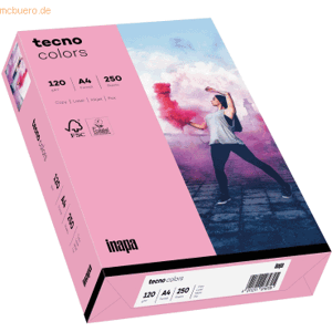 Inapa - tecno colors - Pink - A4 - Multifunktionspapier Inapa - tecno colors - Pink - A4 - Multifunktionspapier
