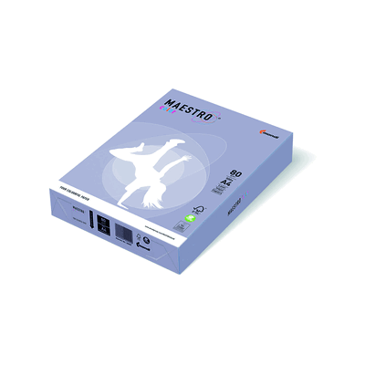Maestro Kopierpapier MAESTRO Color Pastell A4 80g/m² 500 Blatt lavende Maestro Kopierpapier MAESTRO Color Pastell A4 80g/m² 500 Blatt lavende