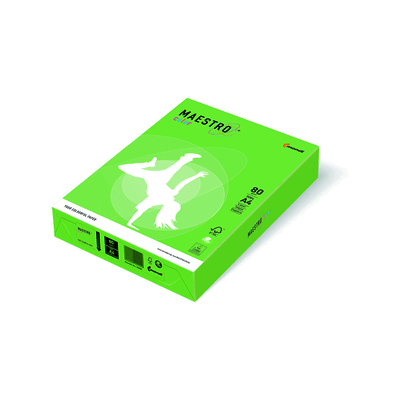 Maestro Kopierpapier MAESTRO Color Intensiv A4 80g/m² 500 Blatt maigrü Maestro Kopierpapier MAESTRO Color Intensiv A4 80g/m² 500 Blatt maigrü