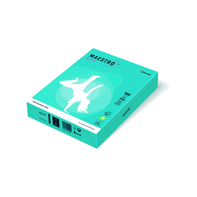 Maestro Kopierpapier MAESTRO Color Intensiv A4 160g/m² 250 Blatt wasse Maestro Kopierpapier MAESTRO Color Intensiv A4 160g/m² 250 Blatt wasse
