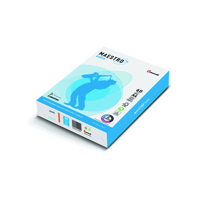 MAESTRO Kopierpapier MAESTRO Extra A4 60g/m² 500 Blatt weiß. MAESTRO Kopierpapier MAESTRO Extra A4 60g/m² 500 Blatt weiß.