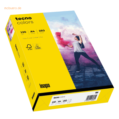 Inapa - tecno colors A4 - 250 Blatt - Multifunktionspapier Inapa - tecno colors A4 - 250 Blatt - Multifunktionspapier