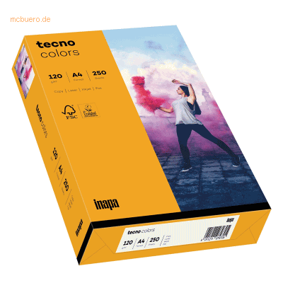 INAPA - TECNO COLORS - A4 - 120 g/m² - Multifunktionspapier INAPA - TECNO COLORS - A4 - 120 g/m² - Multifunktionspapier