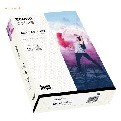 Inapa - Tecno Colors A4 120gsm - Multipurpose Paper Inapa - Tecno Colors A4 120gsm - Multipurpose Paper