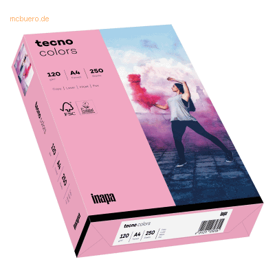 Inapa - tecno colors - Pink - A4 - Multifunktionspapier Inapa - tecno colors - Pink - A4 - Multifunktionspapier