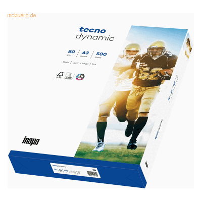 Tecno - Dynamic - A3 - 80 g/m2 - Büropapier Tecno - Dynamic - A3 - 80 g/m2 - Büropapier