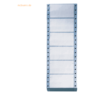 Leitz Blanko-Schildchen endlos selbstklebend 73x40mm weiß VE=1002 Stüc Leitz Blanko-Schildchen endlos selbstklebend 73x40mm weiß VE=1002 Stüc