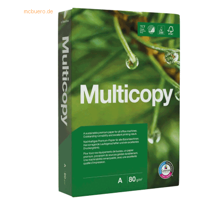 Papyrus Sihl Multicopy Papier - A3, 80 g/m², Weiss Papyrus Sihl Multicopy Papier - A3, 80 g/m², Weiss