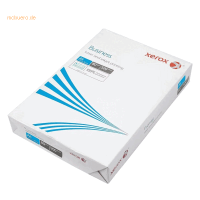 Xerox Kopierpapier Business ECF A4 80g/qm weiß VE=500 Blatt Xerox Kopierpapier Business ECF A4 80g/qm weiß VE=500 Blatt