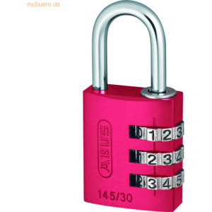 Abus Vorhangschloss 466151 145/30 rot Abus Vorhangschloss 466151 145/30 rot