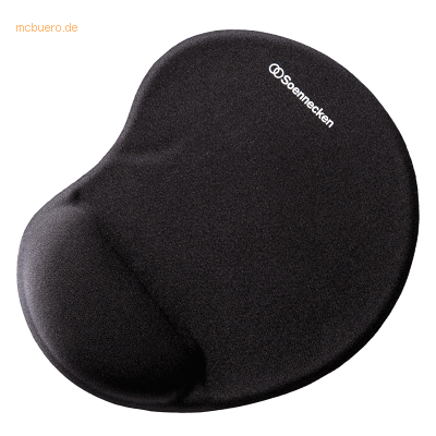 Soennecken Mauspad 3784 Memory Foam schwarz Soennecken Mauspad 3784 Memory Foam schwarz